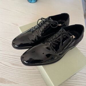 Joseph Abboud Patent Tuxedo Shoes